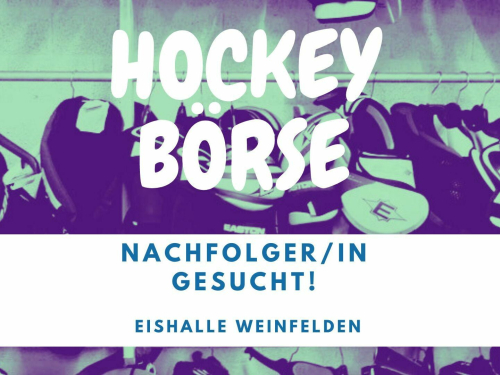 Nachfolger/in für die Hockey Börse gesucht!