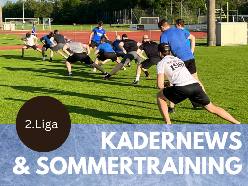 Kadernews aus dem Sommertraining